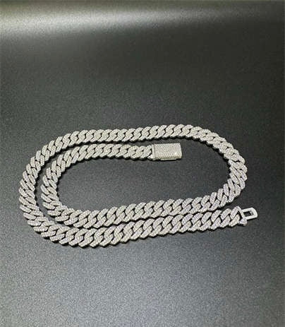 Moissanite Chain/Cuban Supplier