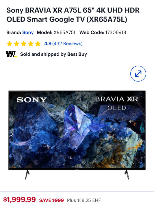 Sony TV Vendor